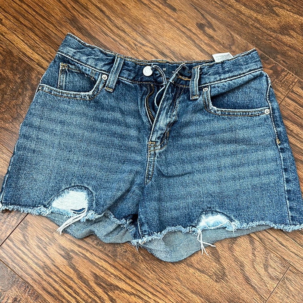 Girls Old Navy high rise shorts, size 12